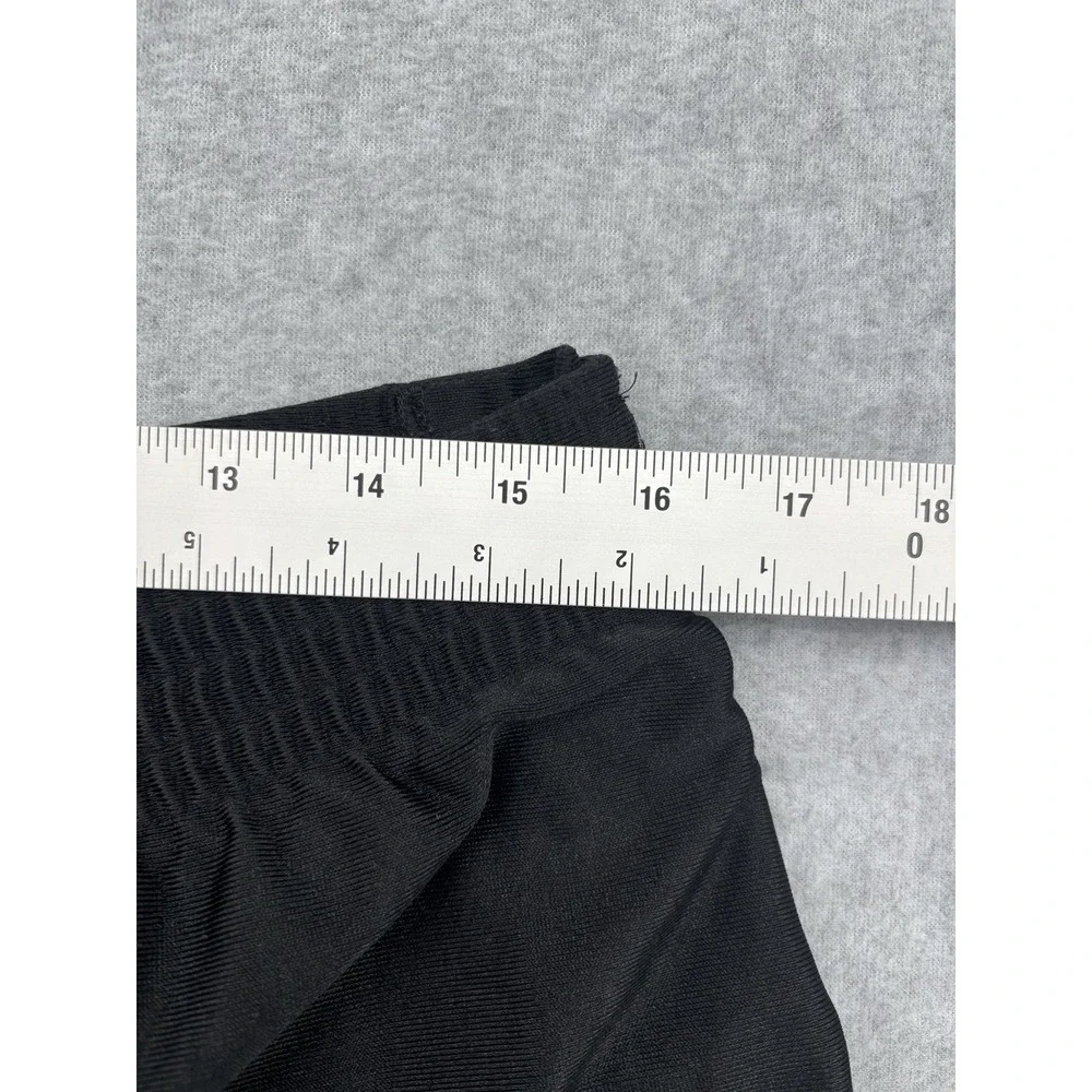 Vintage Adidas Men's Small Black 3 Stripe Snap Track Pants Y2K